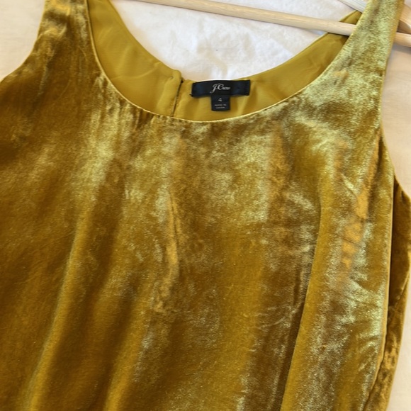 J.Crew Velvet Top. Sz 4 - Picture 4 of 6